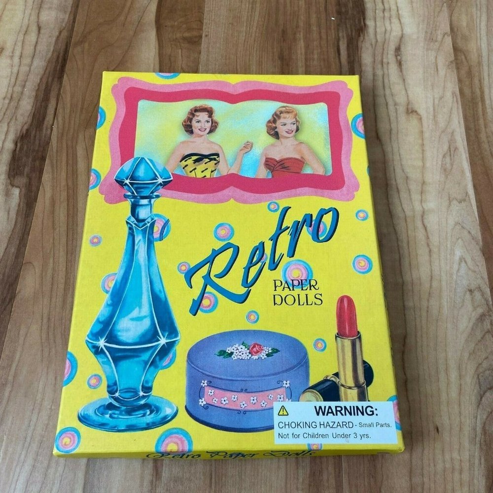 Retro Paper Dolls Reproduction For 1950s Paper Dolls 2 People 31 Outfit Pieces